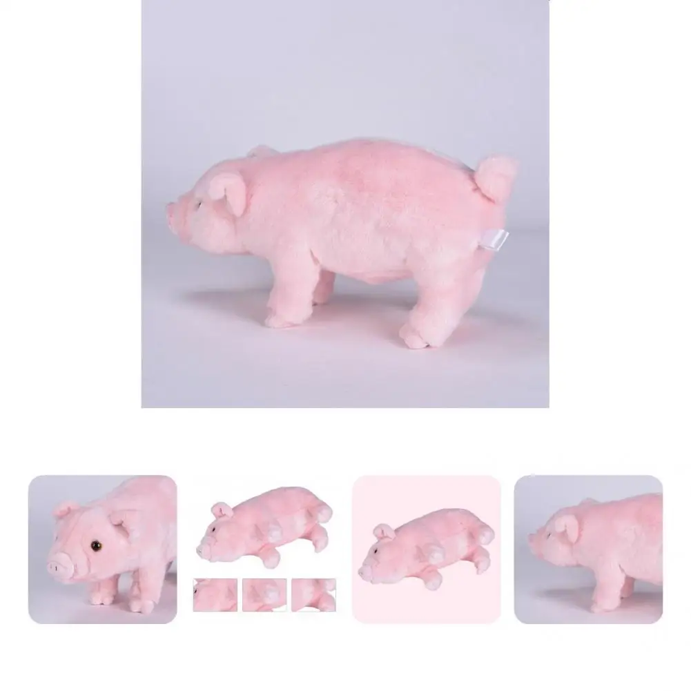 

Plush Doll Anti-deformed Detailed Meticulous Workmanship Small Pig Animal Doll