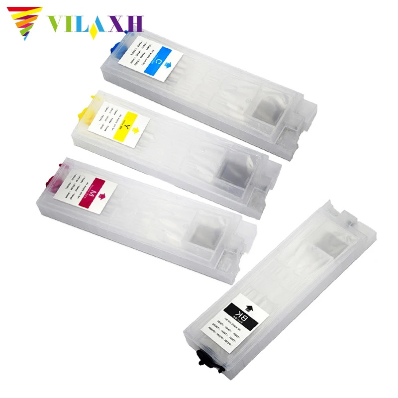Vilaxh T9441 T9444 заправка чернил Cartridg для Epson WorkForce Pro WF C5290 C5790 C5210 C5710 принтер без