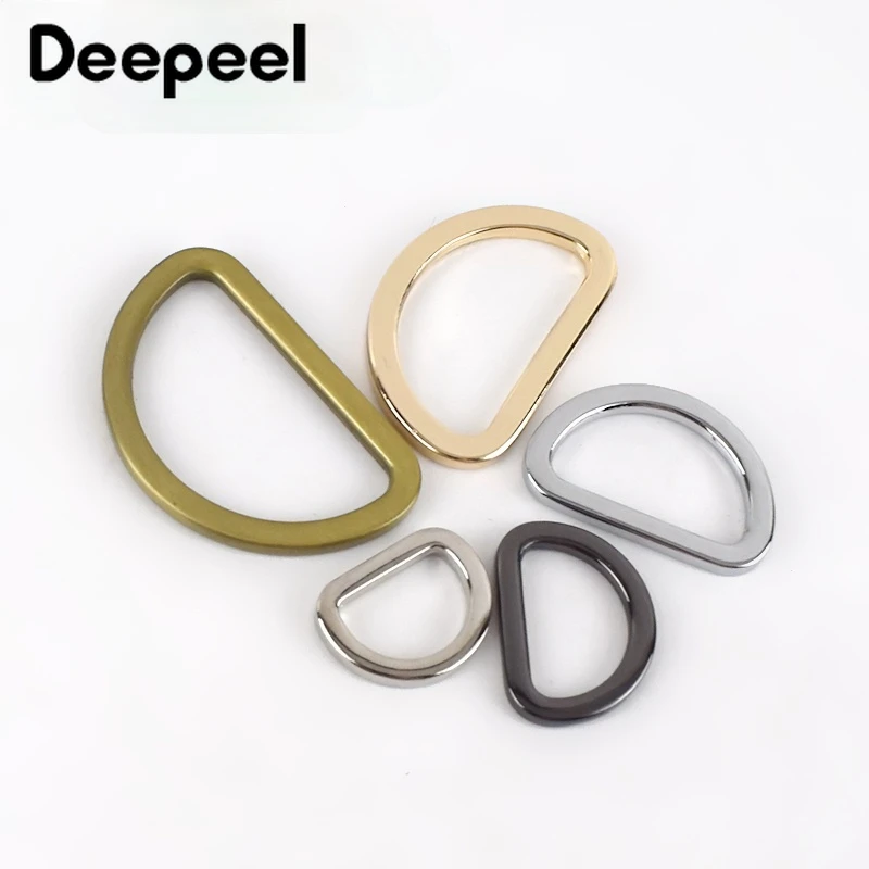 

10pcs 16-38mm O D Rings Metal Belt Buckles for Bag Strap Buckle Clothes Handbag Hook DIY Parts Leather Craft Accessories