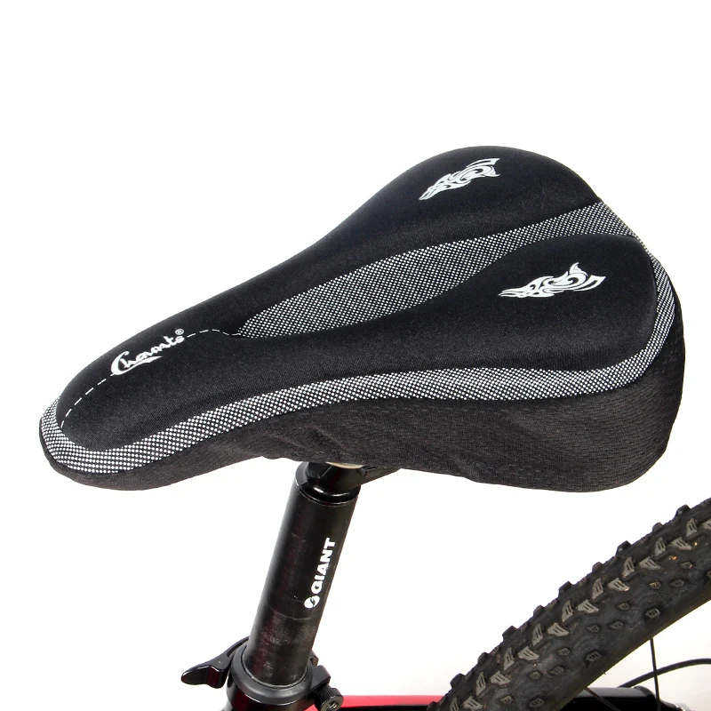 

Silicone Thickened Bike Saddle Seat Cushion Seat Cover Mountain Bike Bicycle Cushion Cover