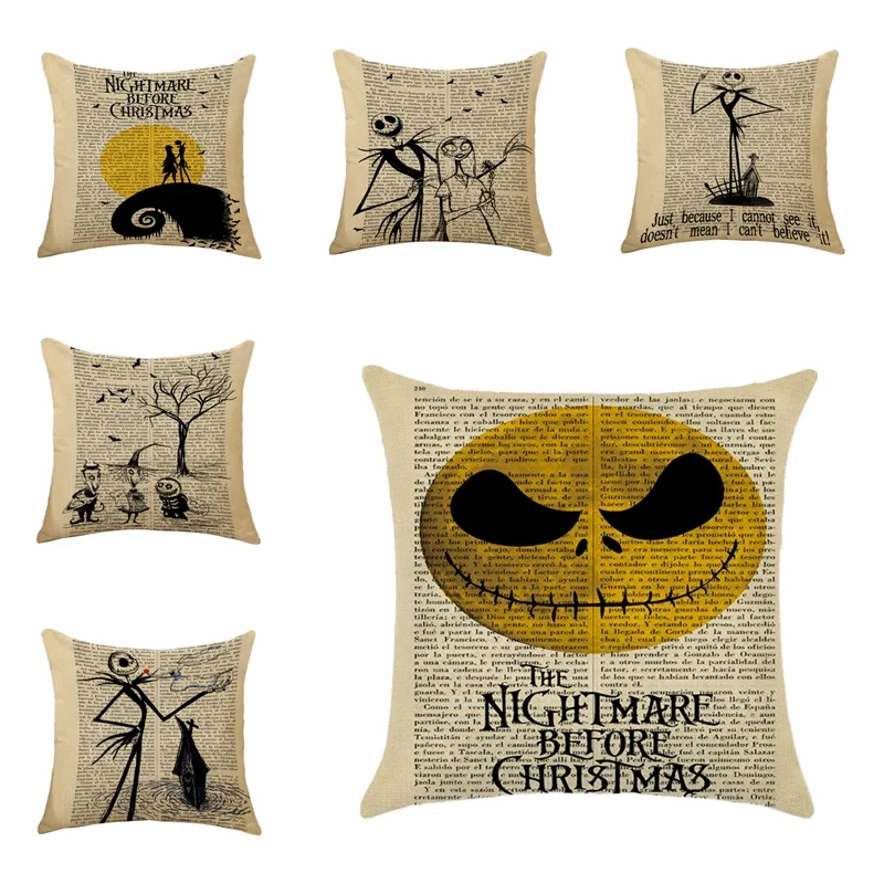 Декоративная подушка 45 х45 см в стиле Хэллоуин|Наволочка| |