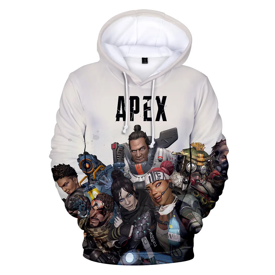 

3 To 14 Years Kids Hoodies Apex Legends 3D Printed Hoodie Sweatshirt Boys Girls Long Sleeve Cartoon Jacket Coat Teen Clothes