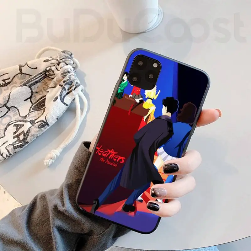 heathers the musical phone case for iphone 8 7 6 6s plus x 5s se 2020 xr 11 12 pro mini pro xs max free global shipping