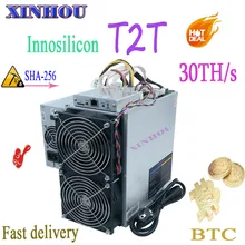 Новые asic шахтер Innosilicon T2T 30TH/s SHA256 BTC BCH Биткойн Майнер лучше, чем Antminer S9 S17 T17 S15 Z11 WhatsMiner M10 M3 E10