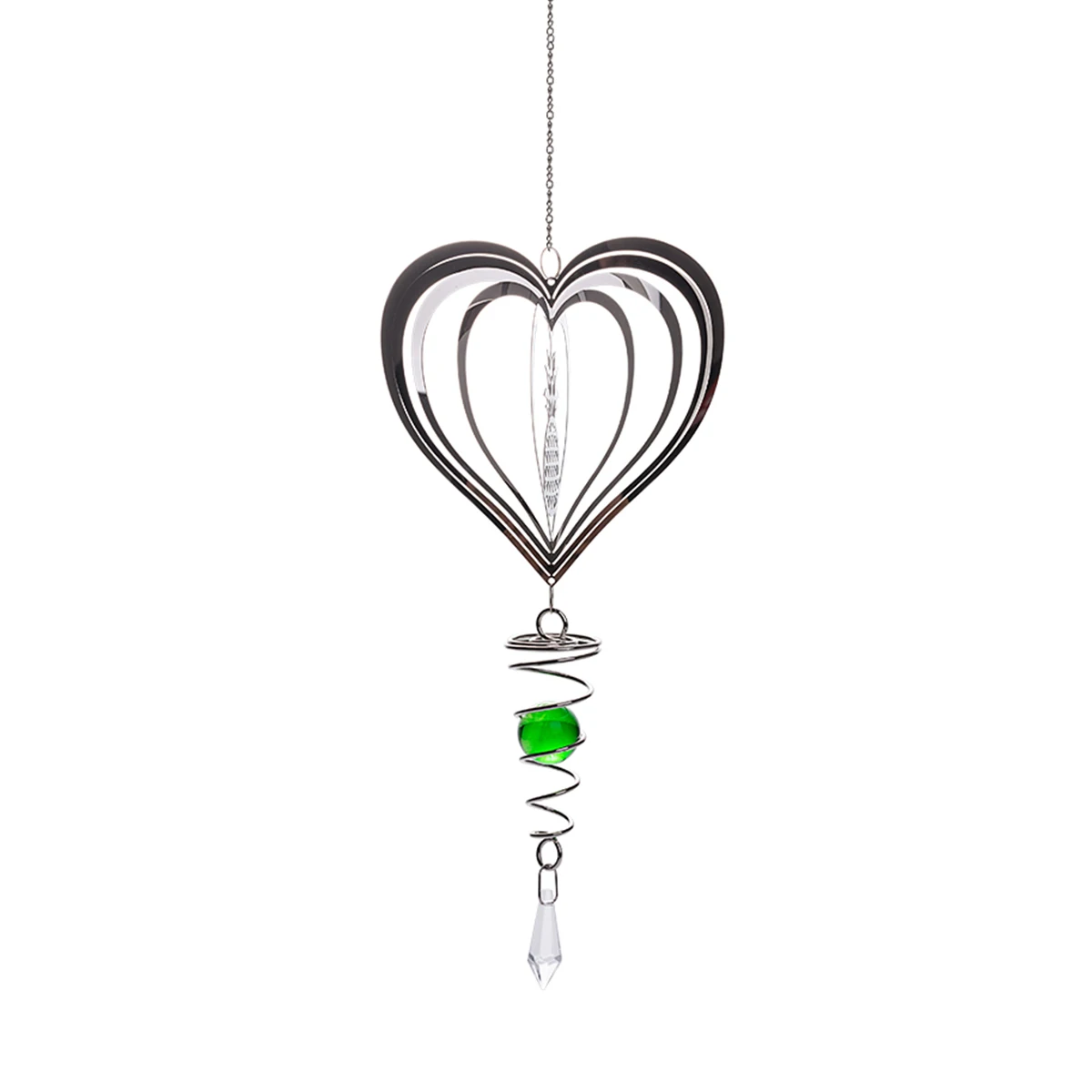 

2020 New Arrive Fashion 3D Metal Garden Art Wind Spinners Outdoor Lawn and Garden Wall Hanging Ornaments