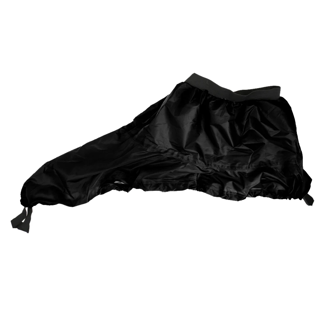 

Портативный полный каяк спрей юбка палубе Sprayskirt Крышка черный гребные лодки Аксессуары