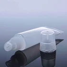 Пустой тюбик для губ сделай сам, 10 шт.лот, 510мл, бальзам для губ, мягкая тюбик для макияжа, прозрачный контейнер для блеска для губ, пустой тюбик для помады