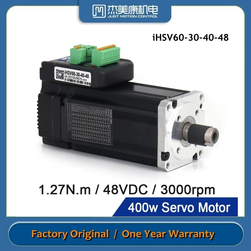 JMC 400W Интегрированный сервопривод 3000 об/мин 1.27NM для напыления/механическая рука 3D