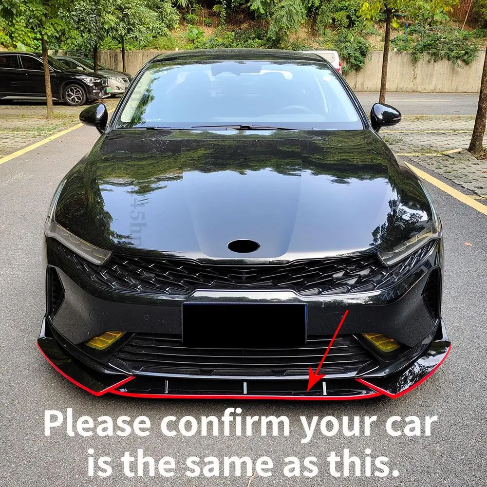 Высококачественный комплект для переднего бампера подбородка диффузор спойлер