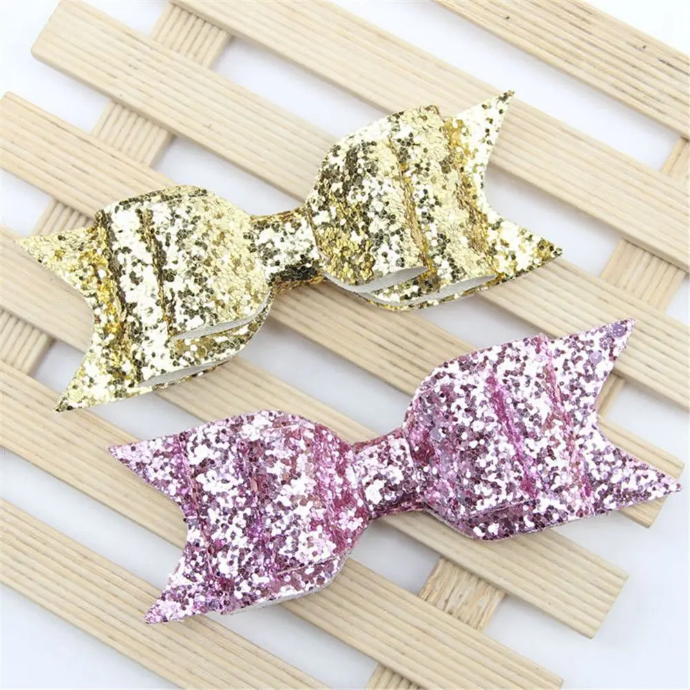 

Girl Hairpin Large Bowknot Barrette Crystal Hair Clip Bow Accessories Xmas Gift Accessories Hair Clip