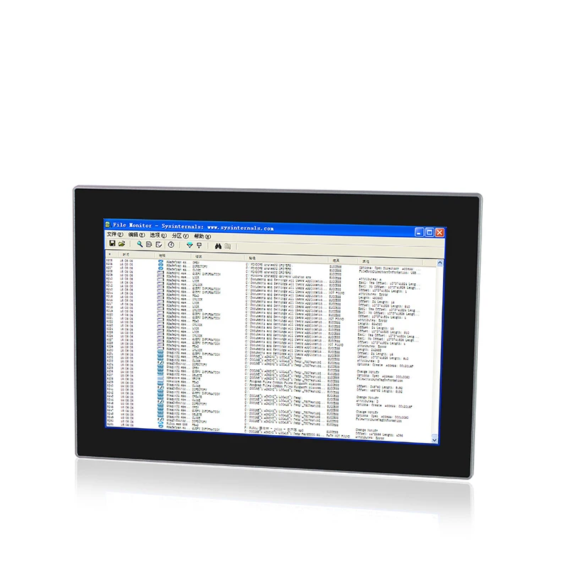 12 дюймов промышленный монитор Встроенный емкостный сенсорный экран 1280x800