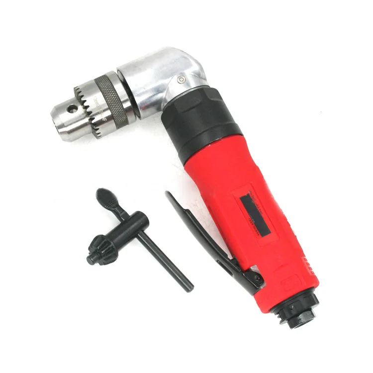 

3/8"Pneumatic Air Drill Gun Elbow Pneumatic 90 Degree High-Speed Pistol Type Guns Reversible Tools