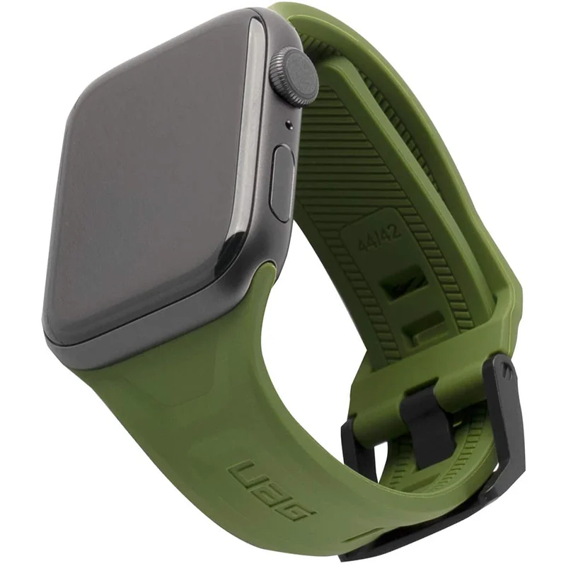 

Fashion brand watchband for apple watch band 7 6 se 5 4 41mm 44mm silicone sports bracelet for iwatch 3 45mm 40mm solo strap