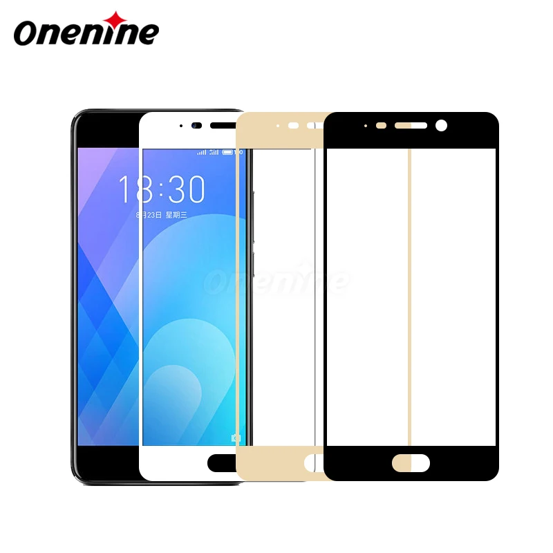 Защита для экрана Onenine 4D Meizu M6 Note закаленное стекло 5 дюйма защитная пленка с