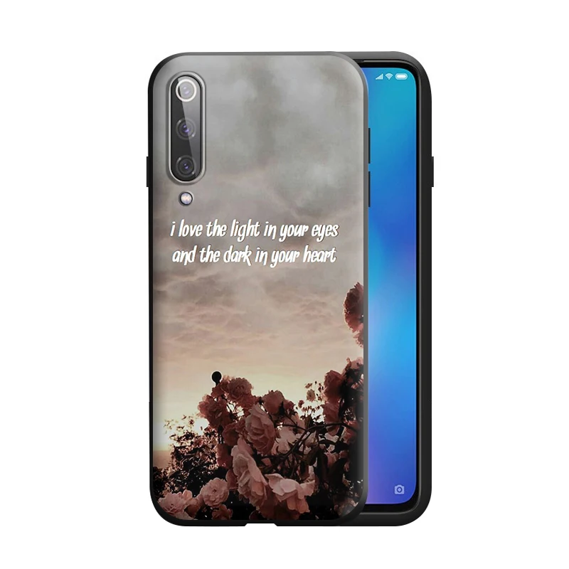 Чехол для Xiaomi Poco X3 M3 F3 Mi 11i 11 10T 10 F2 Note Pro NFC GT Ultra 9T A3 с изображением цветочных песен |