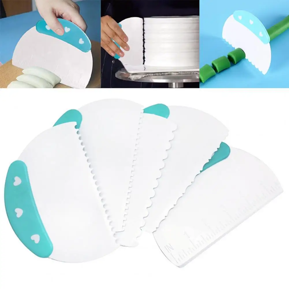 

Long Lasting Useful Food Grade Pastry Scraper Easy to Grip Dough Scraper Safe for Cake