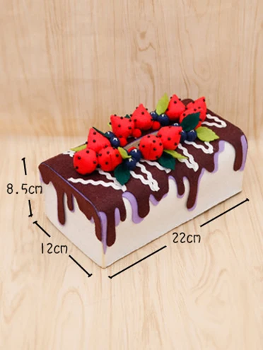Набор для рукоделия из войлочной ткани домашний бумажный чехол салфеток ручной