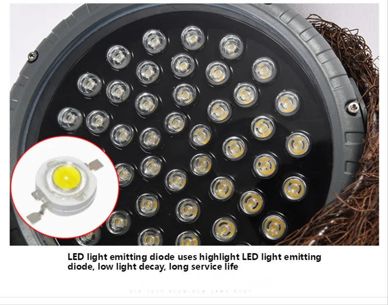 Уличная лампа для птичьего домика цветной водонепроницаемый садовый светильник