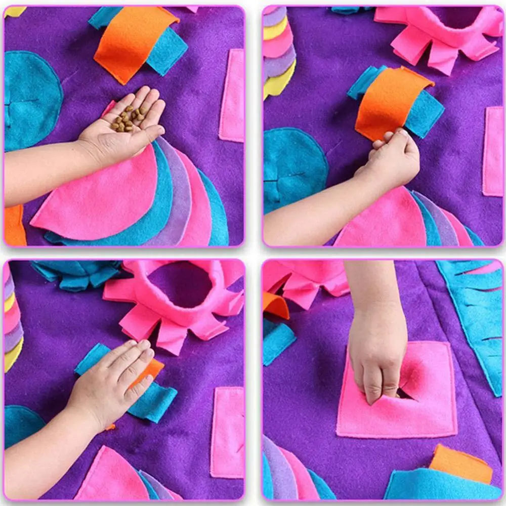 Ароматизированный коврик для домашних собак обучающее одеяло еды игровые