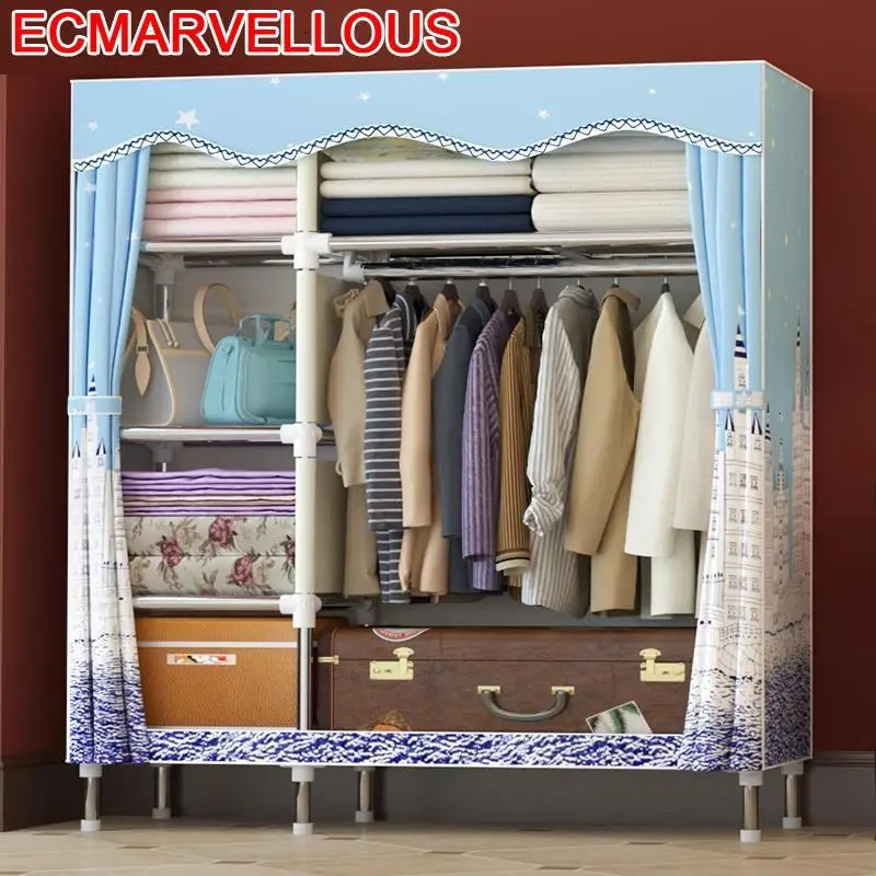 Para Casa Storage Ropero Garderobe Ropa De Almacenamiento Armario Rangement Chambre Mueble Closet Guarda Roupa шкаф|Шкафы| |