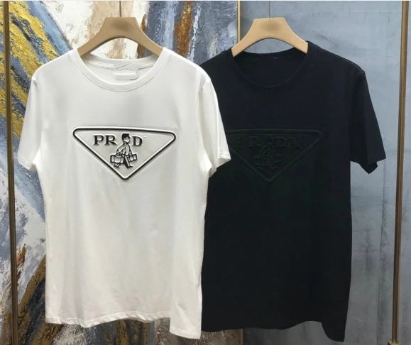 

Fashion Tide Brand 2021 New Brand T-shirt Top Men's and Women's Luxury Letter Printing Cotton Casual T-shirt