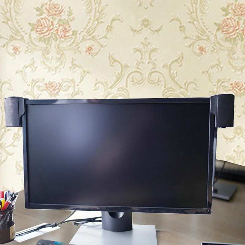 Портативная мини звуковая панель с USB разъемом стереоколонка для ноутбука MP3 ПК JR