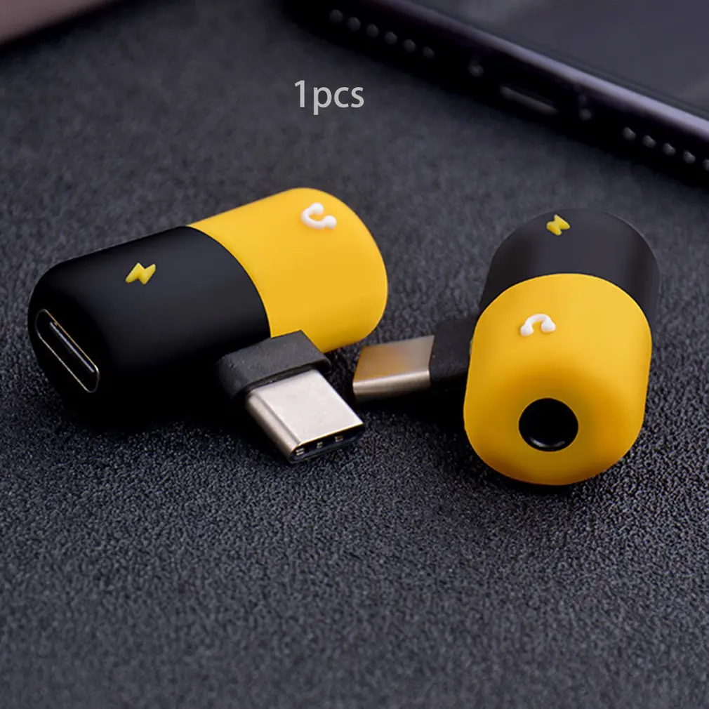 Зарядный аудио кабель 2 в 1 зарядное устройство капсульный адаптер для Lightning Jack