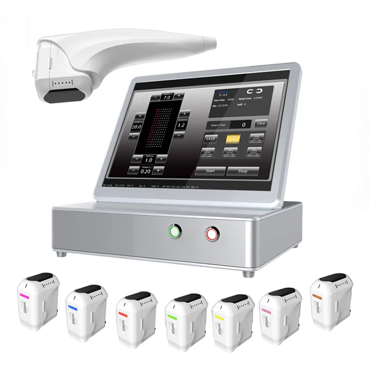 

Anti-Aging Wrinkle Removal Facial Lifting Face And Body Shaping Sliming Machine With 12 Lines 10000 Shots