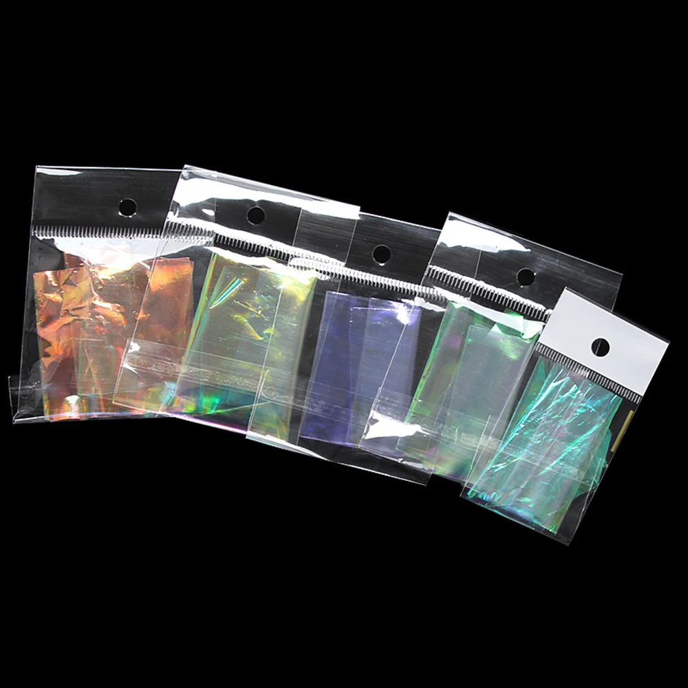 5 шт. бумаги для дизайна ногтей наклейки маникюра нерегулярные стекла штук DIY