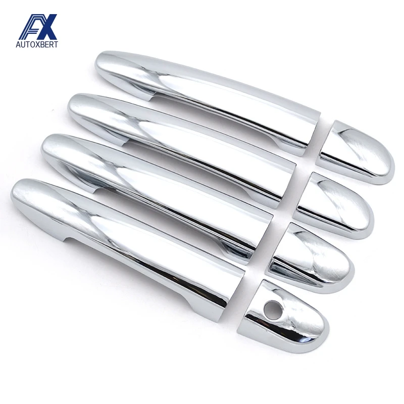 

For Mazda 2 3 6 CX-3 CX-5 CX-9 2013 2014 2015 2016 2017 2018 2019 2021 Chrome Door Handle Cover Trim Overlay Molding Accessories