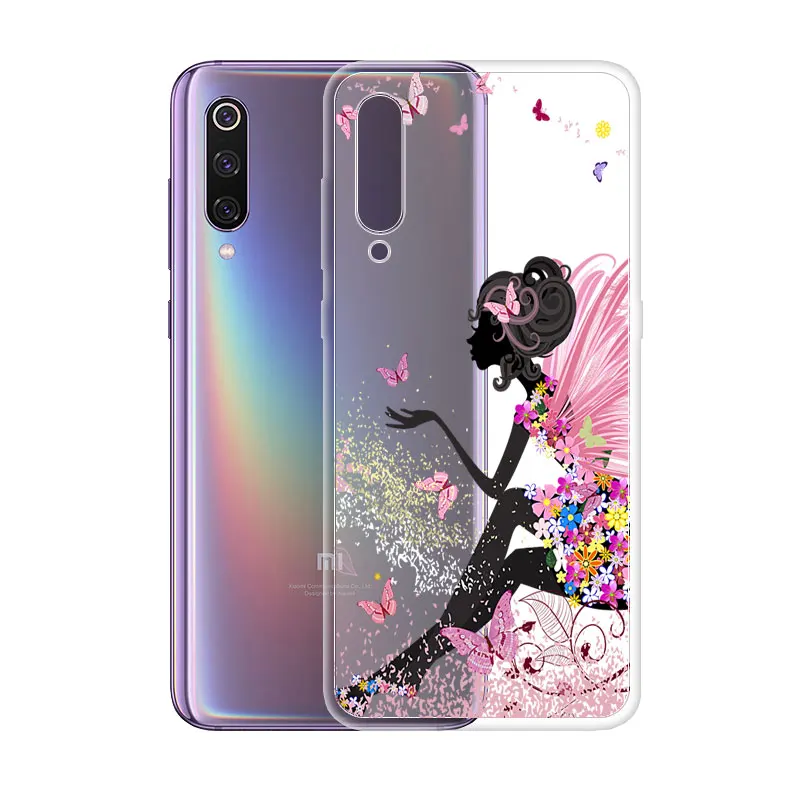 Чехол для Xiaomi Mi 9 мягкий силиконовый чехол телефона Mi9 Xiomi Se 9Se Mi9Se из ТПУ|Бамперы| |