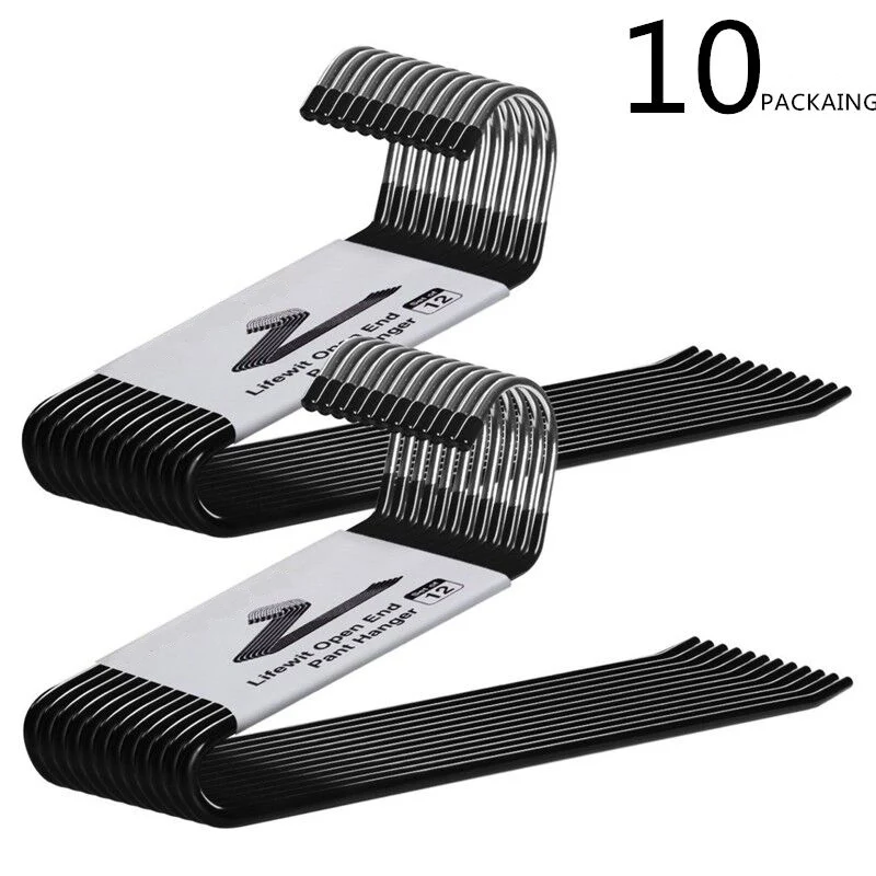 Компактная открытая вешалка для брюк джинсов шарфов нескользящая легко