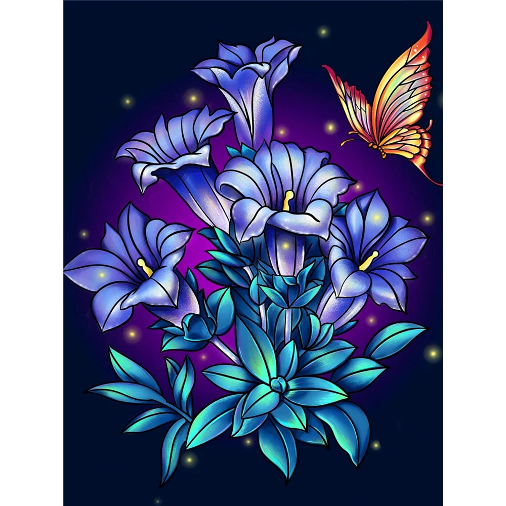 

Набор для алмазной вышивки «сделай сам», Мультяшные цветы, роза, Подсолнух, Алмазная мозаика, домашний декор, рождественский подарок, картина