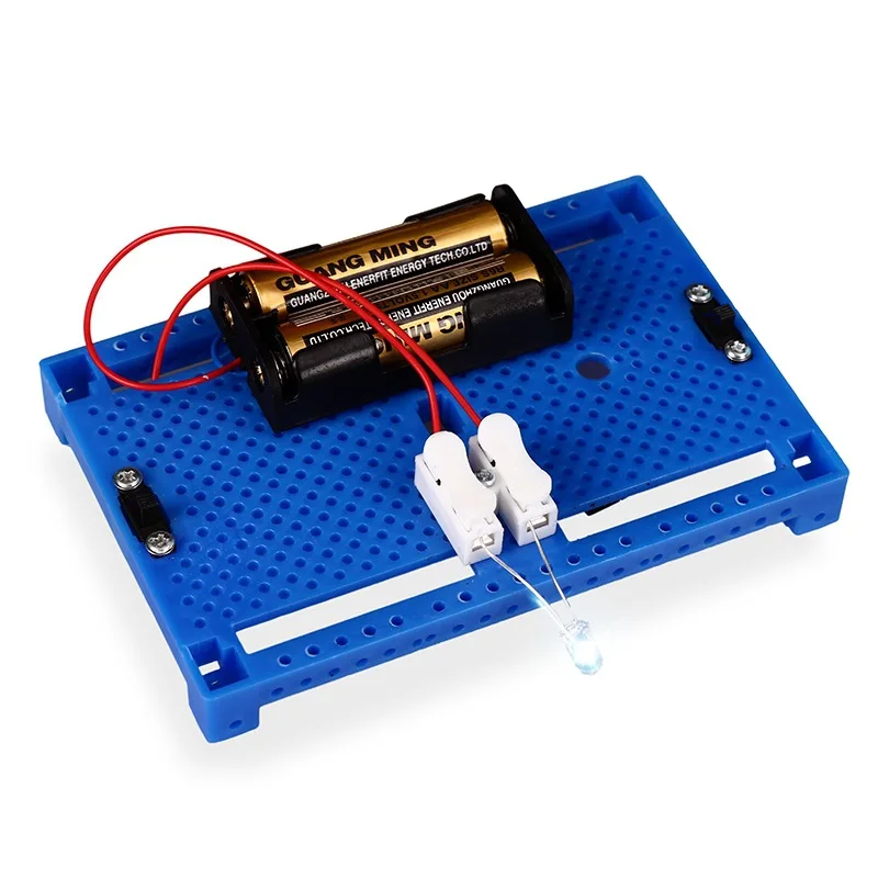 DIY Kids Model Corridor Dual Control Lights for Children Educational Science Learning STEAM Teaching Experiment Toys diy popular 3d 8 planets science solar system model children assembling toys for kids educational children toys
