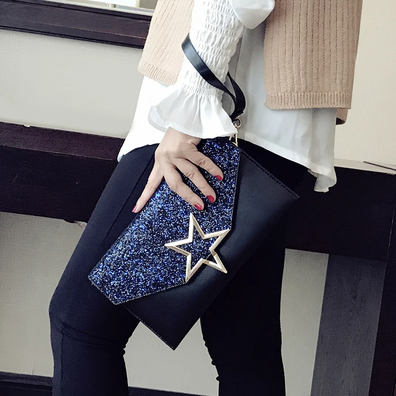 Fashion Women Clutch Wallet High Quality Phone Purse Female Chain Handbag Casual Shoulder Crossbody bag Lady Banquet Evening bag