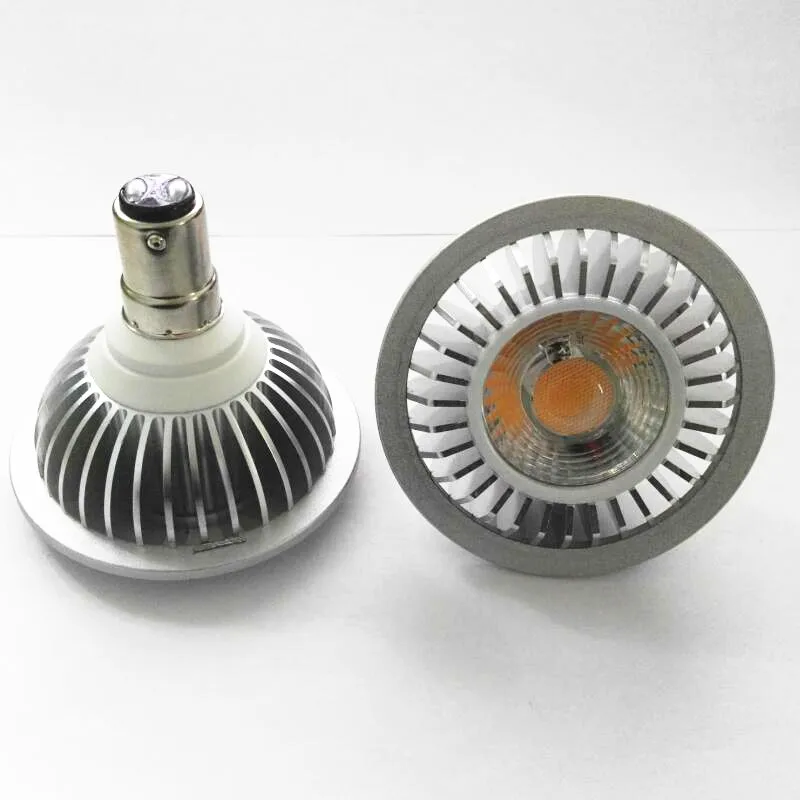 12X7 Вт AR70 B15D Светодиодный прожектор B15 база затемнения AC110 240V/DC12V дома/Коммерческое