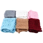 Высококачественное шерстяное вязаное крючком детское одеяло реквизит для фотосъемки новорожденных крупное вязаное одеяло корзина наполнитель