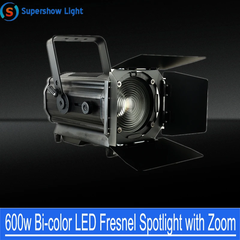 Новинка светильник 600 Вт 2 в 1 двухцветный DMX светодиодный прожсветильник Тор