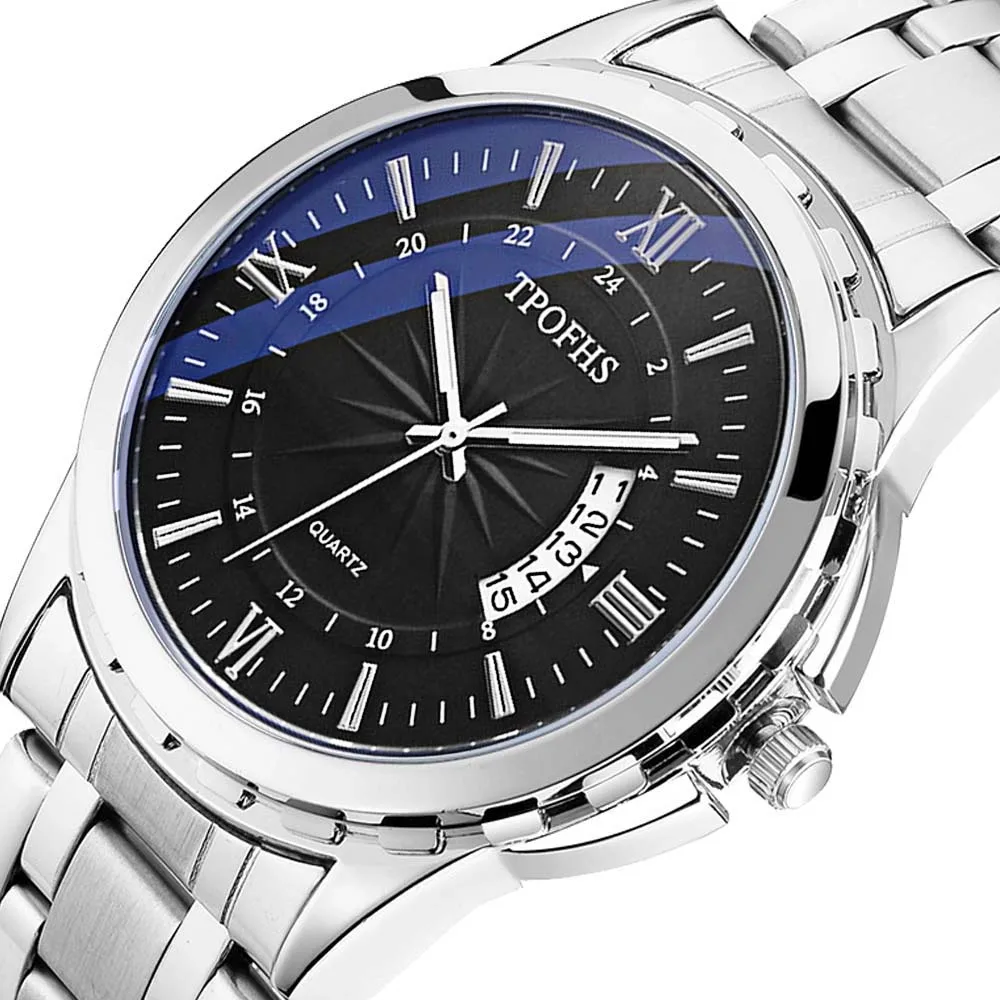 Часы мужские кварцевые в деловом стиле зеркальные Роскошные спортивные с