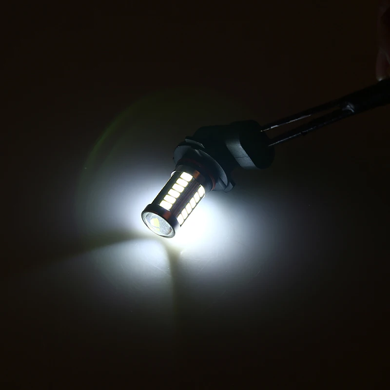 1 пара 9006 33 SMD белые лампы супер яркие Автомобильные светодиодные огни для
