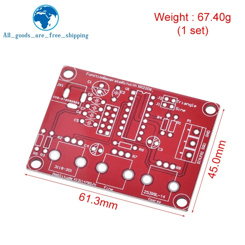 Генератор сигналов XR2206 функция самостоятельной сборки