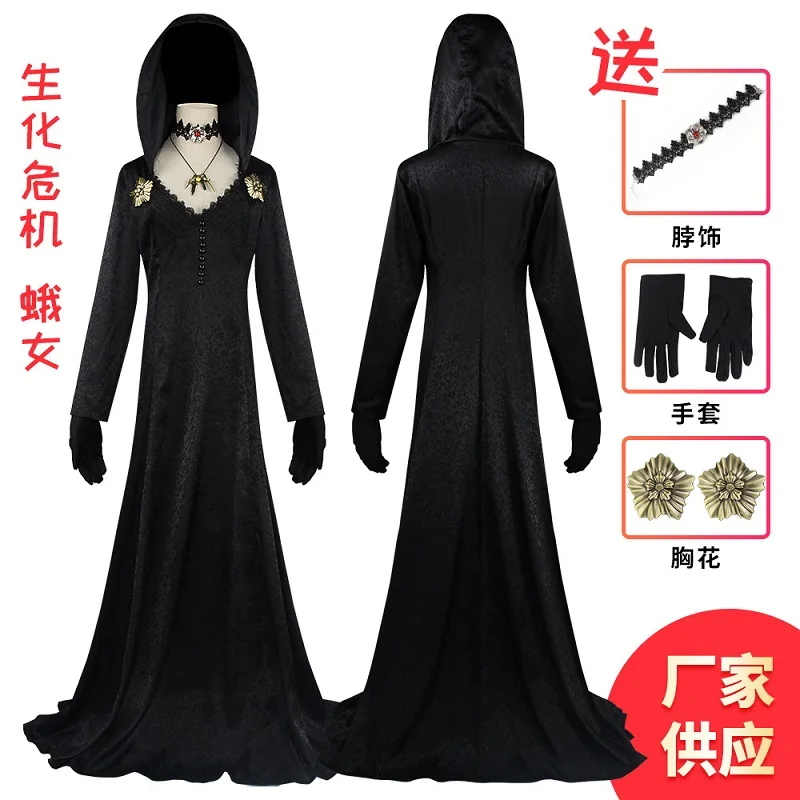 Женское винтажное платье с капюшоном принцессы в викторианском стиле ренессанс