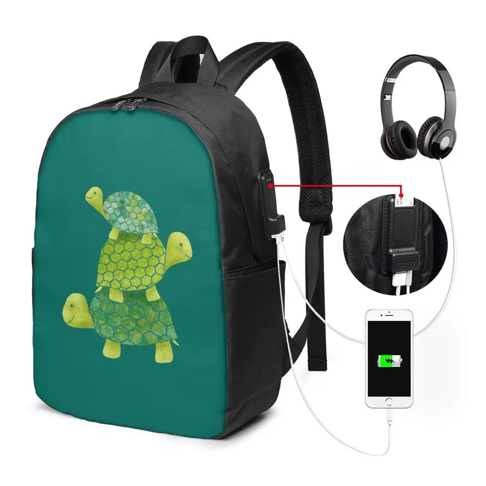 

Tortoise Backpack Tortoise Backpacks Teen Pattern Bag Trend Sports High quality Multi Purpose Men - Women Bags