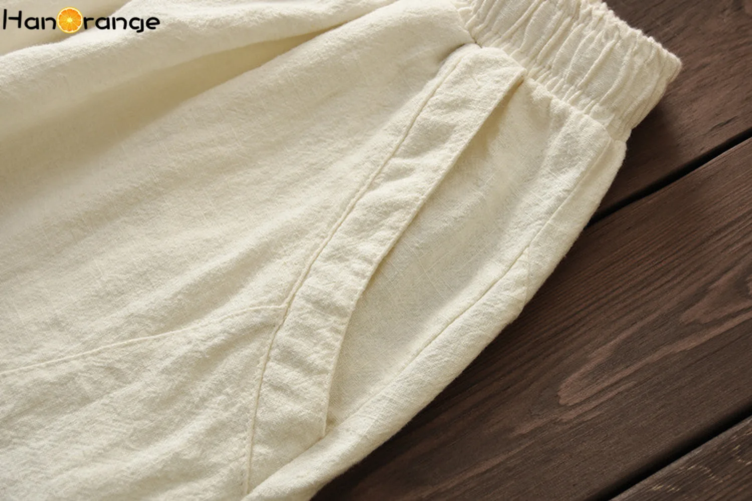 Женские шаровары из хлопка и льна оригинальные в стиле ретро брюки фонарики