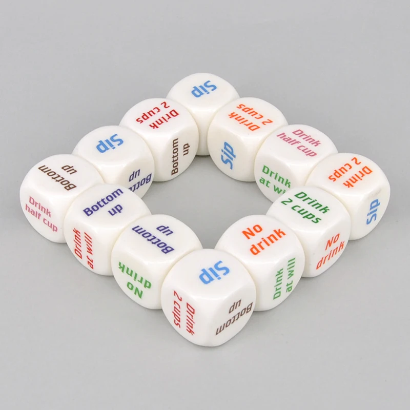 Комплект из 3 предметов для взрослых игра вечеринок питьевой вино игры в кости