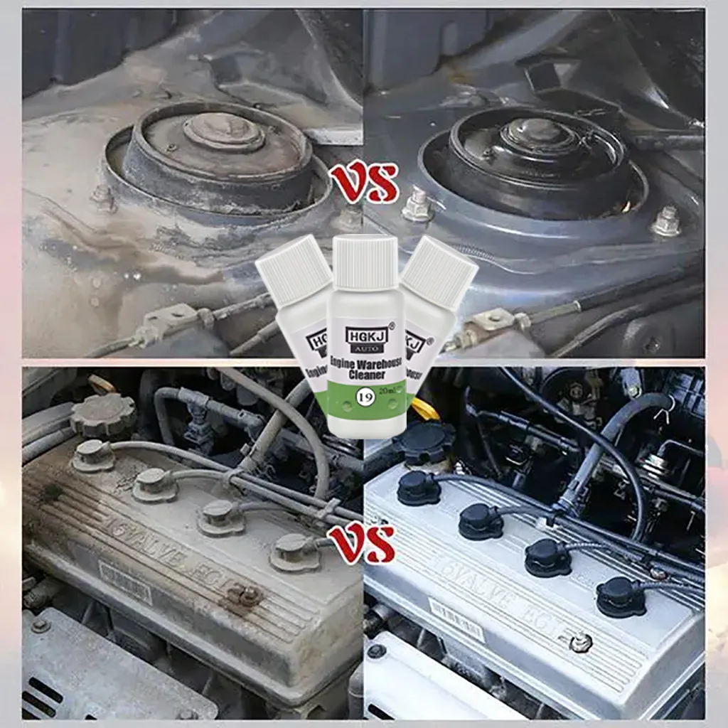 20ML HGKJ 19 Car Engine room Compartment Cleaner Removes Heavy Oil Warehouse Care Cleaning agent #102 | Автомобили и мотоциклы