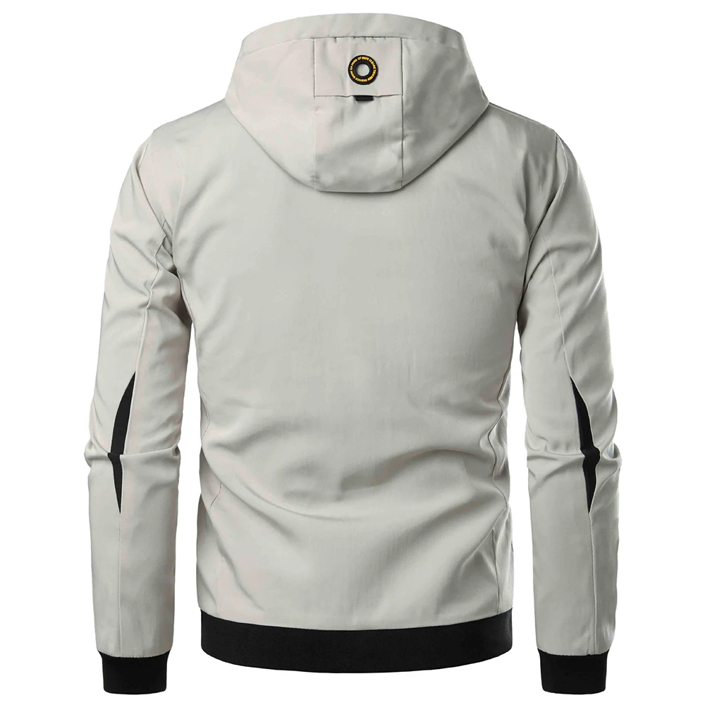 Осенняя мужская легкая куртка на молнии повседневная модное спортивное пальто