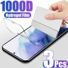 Гидрогелевая пленка для Samsung Galaxy S21 S20 Plus Ultra FE, защитная пленка для экрана Samsung S10, S9 Plus, Note 20, 10, 9, 8, пленка, 3 шт.
