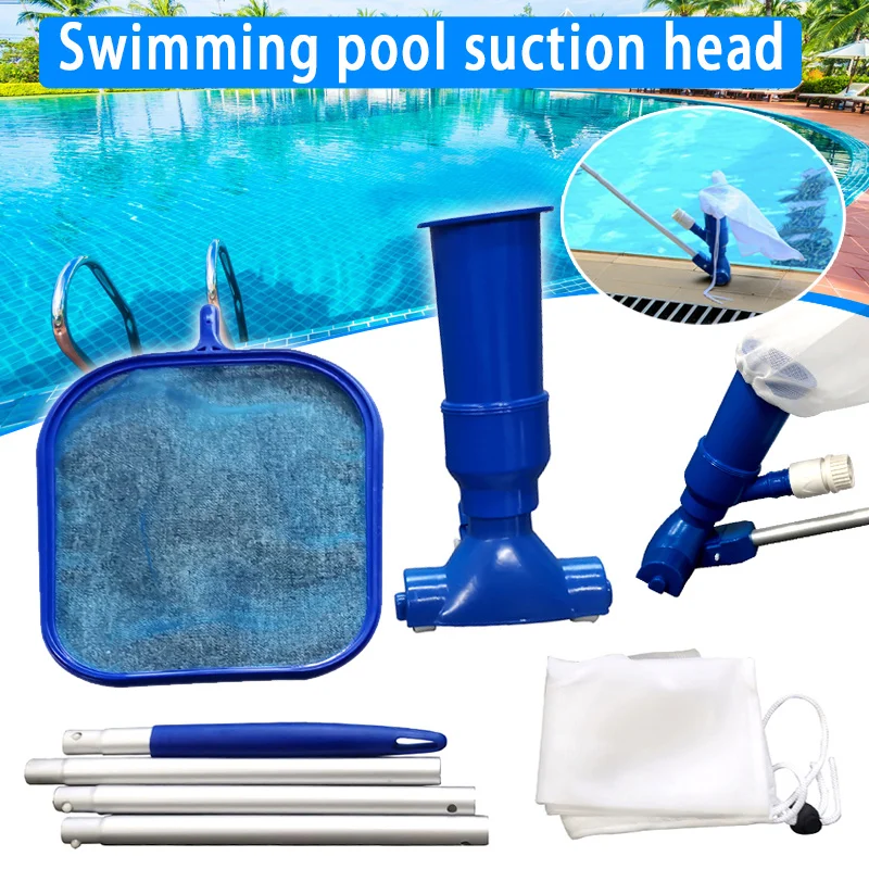 

Deluxe Pool Maintenance Kit Cleaning Tool Accessories Vacuum Head Suction for Swimming Pool Kit