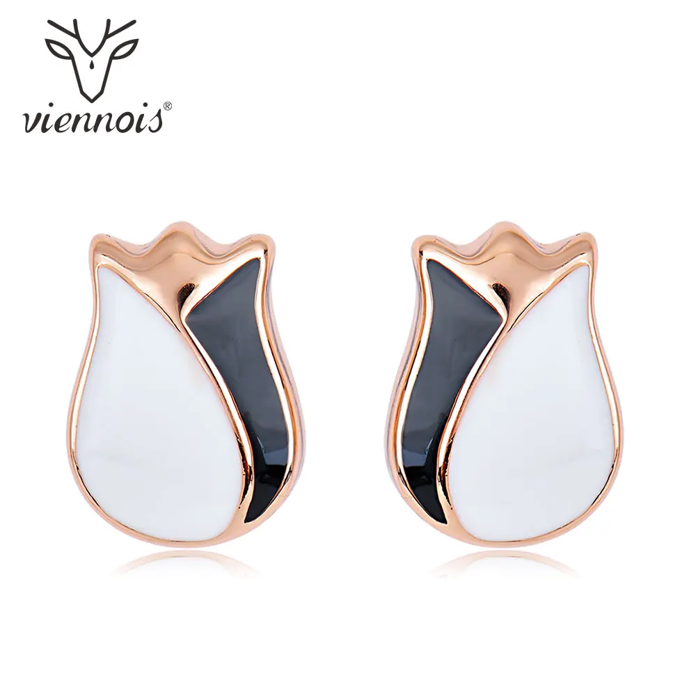 Женские серьги гвоздики с эмалью в Корейском стиле|Серьги-гвоздики| |